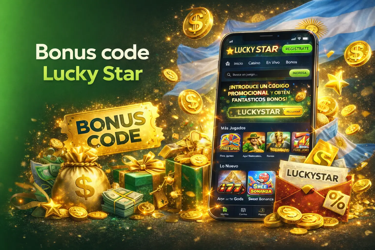 Lucky Star bono sin depósito: ¿existe realmente?